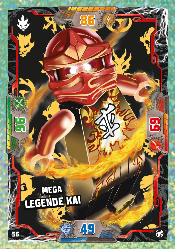 Nummer I Mega Legende Kai I Lego Ninjago Tcg Next Level Blue