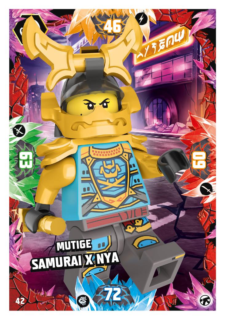 Nummer I Mutige Samurai X Nya I Lego Ninjago Tcg Next Level