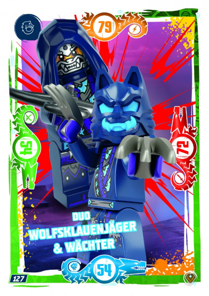 Nummer 127 I Duo Wolfsklauenjäger & Wächter I LEGO Ninjago TCG 9 Next Level