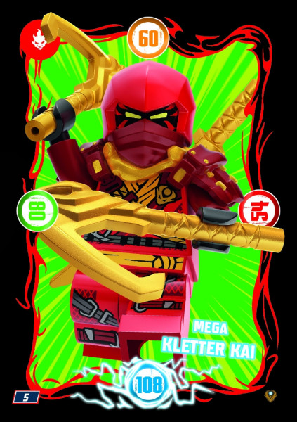 Nummer 005 I Mega Kletter Kai I LEGO Ninjago TCG 9 Next Level