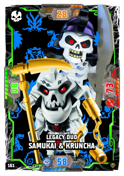 Nummer 161 I Legacy Duo Samukai & Kruncha I LEGO Ninjago TCG 9 Next Level