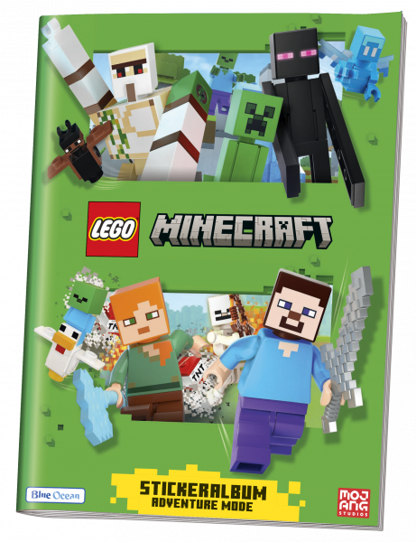 LEGO Minecraft Stickerserie Album