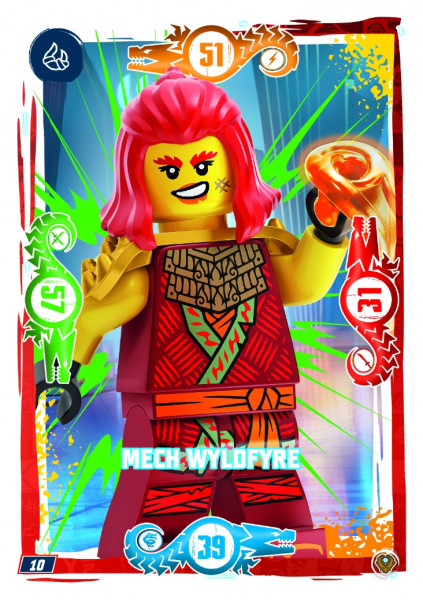 Nummer 010 I Mech Wyldfyre I LEGO Ninjago TCG 9 Next Level