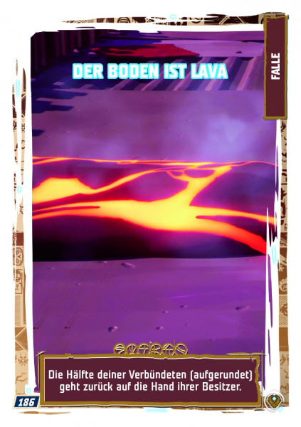 Nummer 186 I Der Boden ist Lava I LEGO Ninjago TCG 9 Next Level