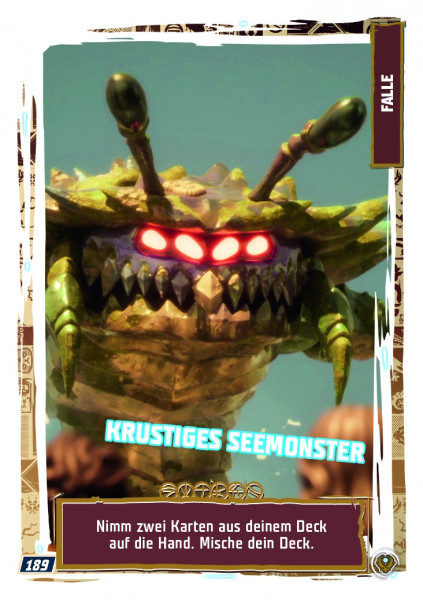 Nummer 189 I Krustiges Seemonster I LEGO Ninjago TCG 9 Next Level