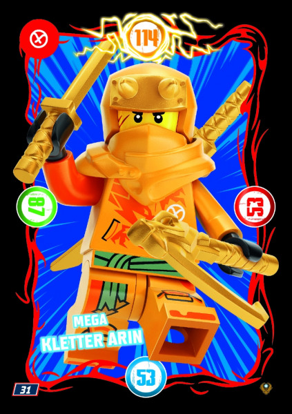 Nummer 031 I Mega Kletter Arin I LEGO Ninjago TCG 9 Next Level