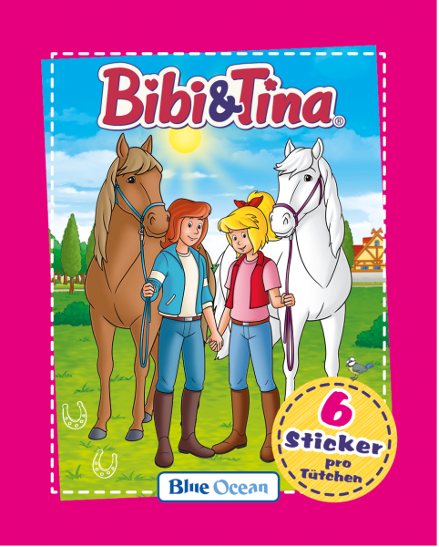 Bibi & Tina Stickerserie 2024 Stickertütchen