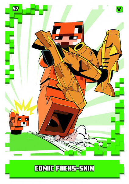 Nummer 057 I Comic Fuchs-Skin I LEGO Minecraft TCC 1