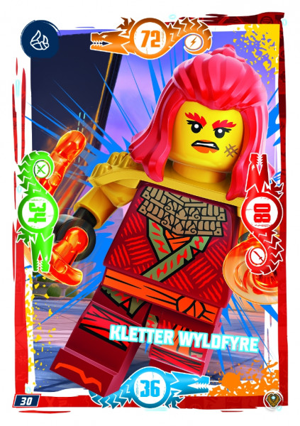 Nummer 030 I Kletter Wyldfyre I LEGO Ninjago TCG 9 Next Level