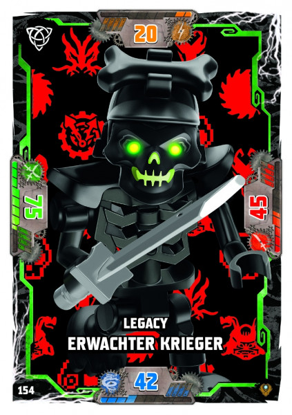 Nummer 154 I Legacy Erwachter Krieger I LEGO Ninjago TCG 9 Next Level