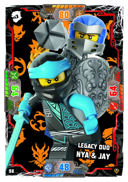 Nummer 098 I Legacy Duo Nya & Jay I LEGO Ninjago TCG 9 Next Level