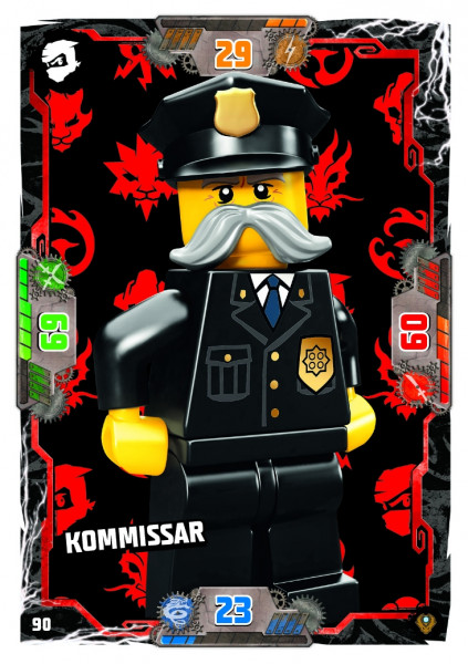 Nummer 090 I Kommissar I LEGO Ninjago TCG 9 Next Level