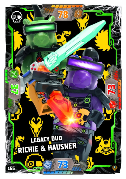 Nummer 165 I Legacy Duo Richie & Hausner I LEGO Ninjago TCG 9 Next Level