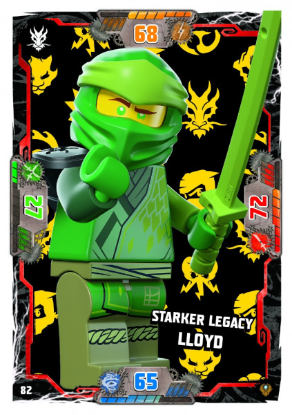 Nummer 082 I Starker Legacy Lloyd I LEGO Ninjago TCG 9 Next Level