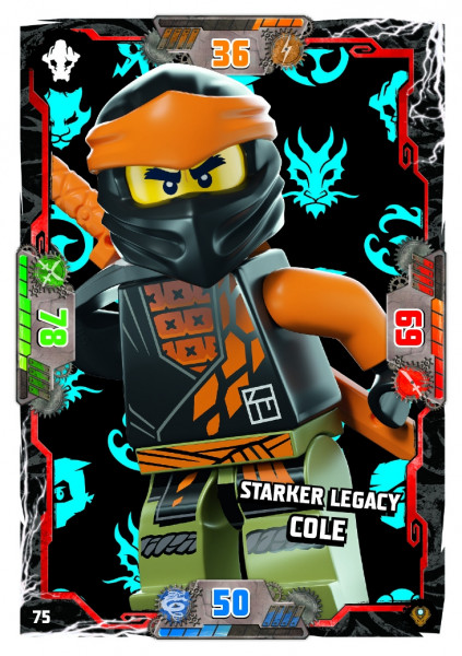 Nummer 075 I Starker Legacy Cole I LEGO Ninjago TCG 9 Next Level