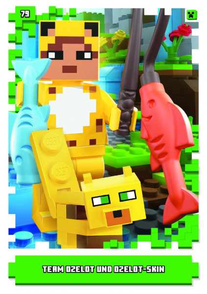 Nummer 079 I Team Ozelot und Ozelot-Skin I LEGO Minecraft TCC 1