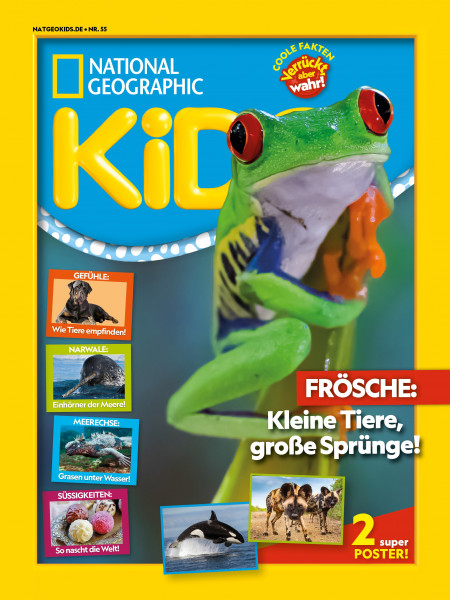 National Geographic Kids Nr.55 55/25 - Ohne Extra!