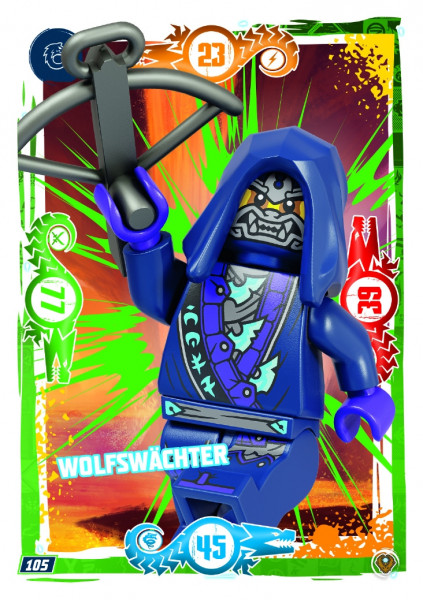 Nummer 105 I Wolfswächter I LEGO Ninjago TCG 9 Next Level