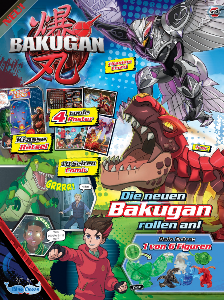 BAKUGAN 04/24 - Draganoid red