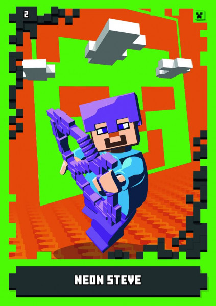 Nummer 002 I Neon Steve I LEGO Minecraft TCC 1