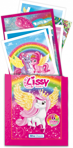 Lissy PONY Stickerserie 2024: Stickertütchen