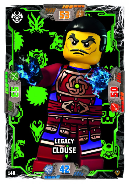 Nummer 140 I Legacy Clouse I LEGO Ninjago TCG 9 Next Level