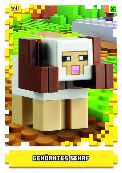 Nummer 221 I Gehörntes Schaf I LEGO Minecraft TCC 1