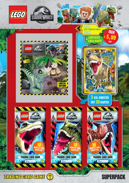 LEGO Jurassic World TCG 2 Superpack