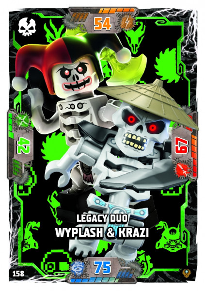 Nummer 158 I Legacy Duo Wyplash I LEGO Ninjago TCG 9 Next Level