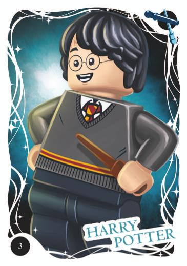 Karte Nummer 003 I Harry Potter Sticker & Trading Card Serie2