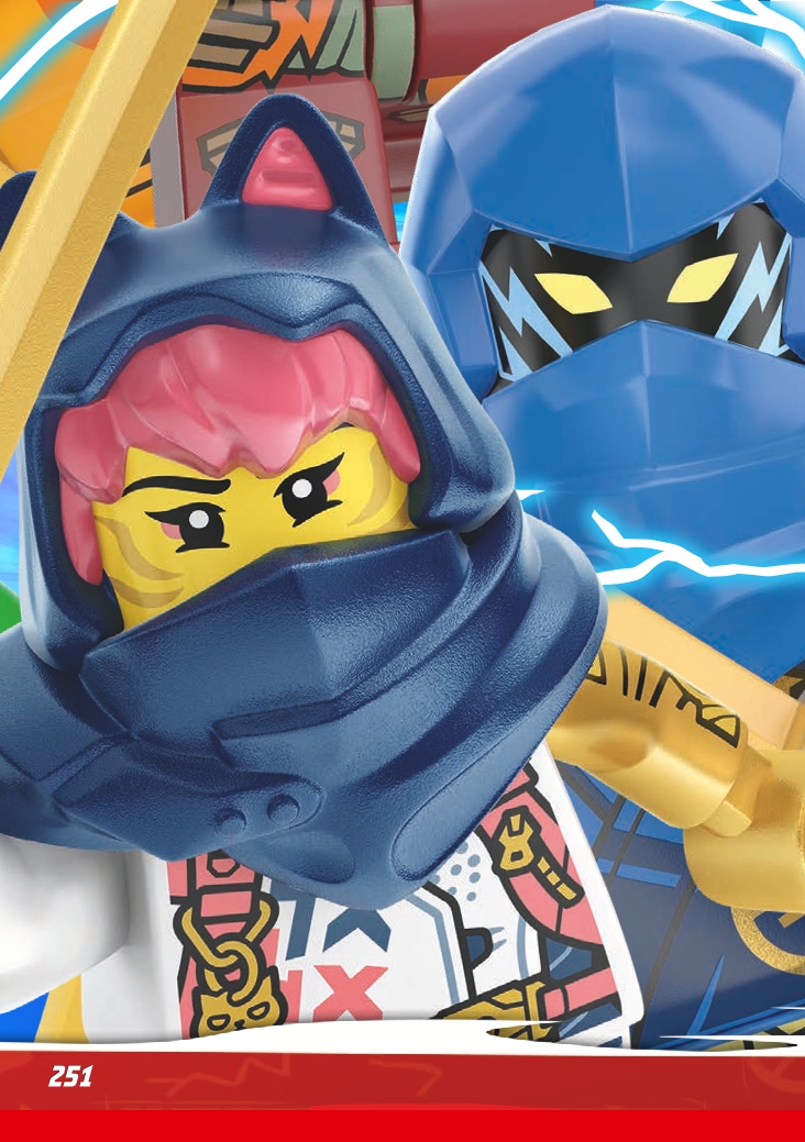 Nummer 251 I Puzzle Ninja vs. Imperium 8 I LEGO Ninjago TCG 9 | Blue ...