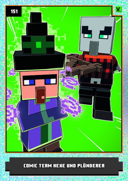 Nummer 151 I Comic Team Hexe und Plünderer I LEGO Minecraft TCC 1