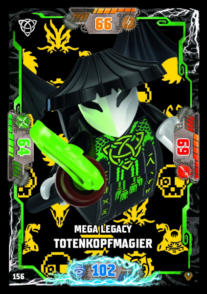 Nummer 156 I Mega Legacy Totenkopfmagier I LEGO Ninjago TCG 9 Next Level