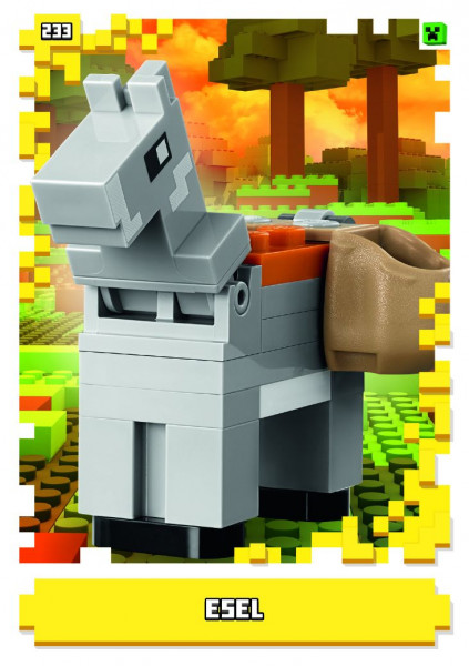 Nummer 233 I Esel I LEGO Minecraft TCC 1