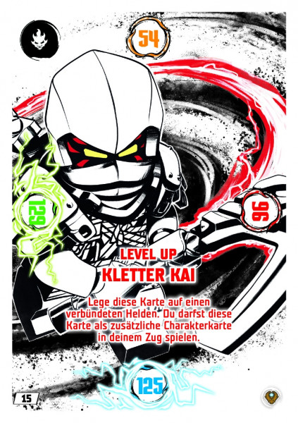 Nummer 015 I Level Up Kletter Kai I LEGO Ninjago TCG 9 Next Level