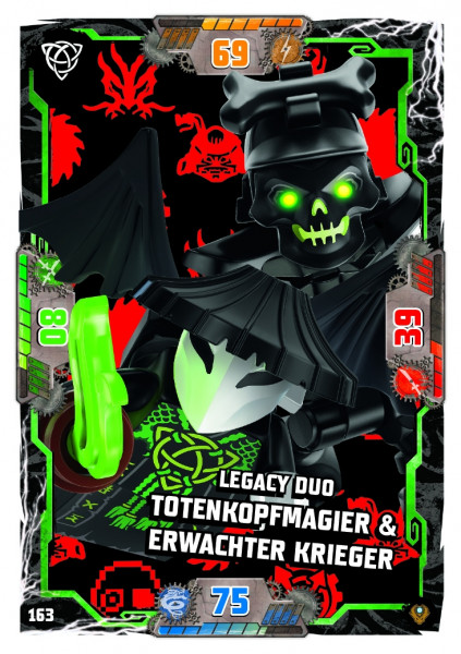 Nummer 163 I Legacy Duo Totenkopfmagier & Erwachter Krieger I LEGO Ninjago TCG 9 Next Level