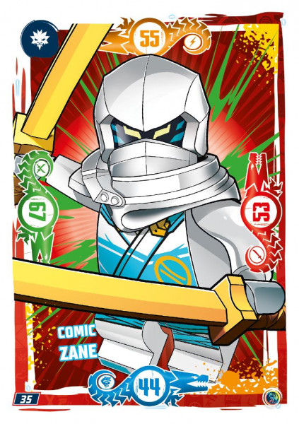 Nummer 035 I Comic Zane I LEGO Ninjago TCG 9