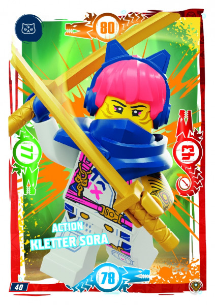 Nummer 040 I Action Kletter Sora I LEGO Ninjago TCG 9 Next Level