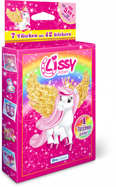 Lissy PONY Stickerserie 2024: Blister