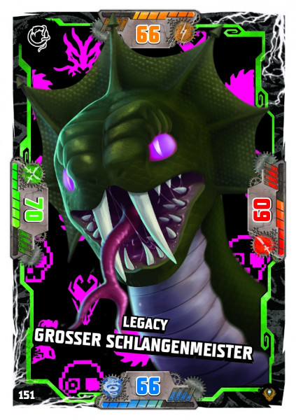 Nummer 151 I Legacy Großer Schlangenmeister I LEGO Ninjago TCG 9 Next Level