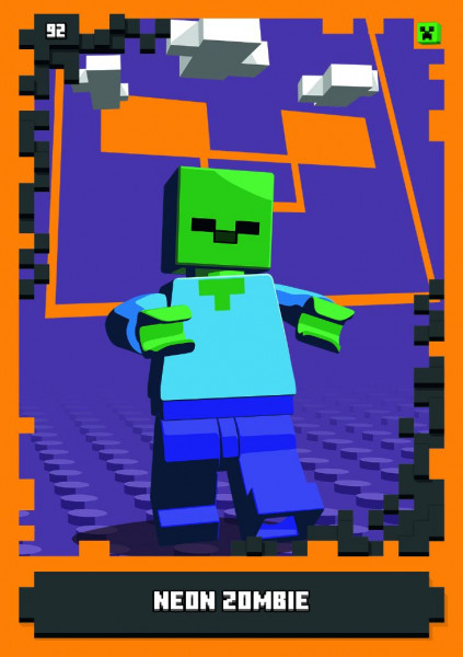 Nummer 092 I Neon Zombie I LEGO Minecraft TCC 1