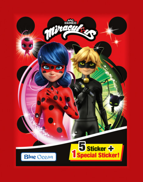 Miraculous Stickerserie 2025 Stickertütchen