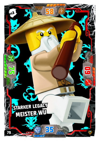 Nummer 079 I Starker Legacy Meister Wu I LEGO Ninjago TCG 9 Next Level