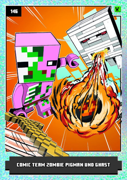 Nummer 146 I Comic Team Zombie Pigman und Ghast I LEGO Minecraft TCC 1