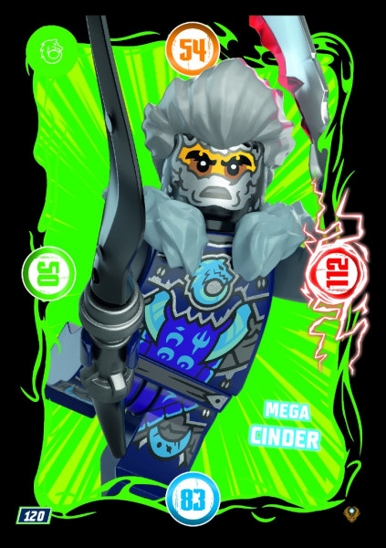 Nummer 120 I Mega Cinder I LEGO Ninjago TCG 9 Next Level