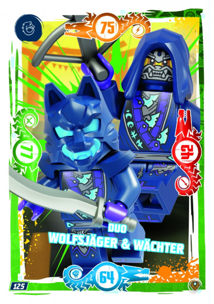 Nummer 125 I Duo Wolfswächter & Jäger I LEGO Ninjago TCG 9 Next Level