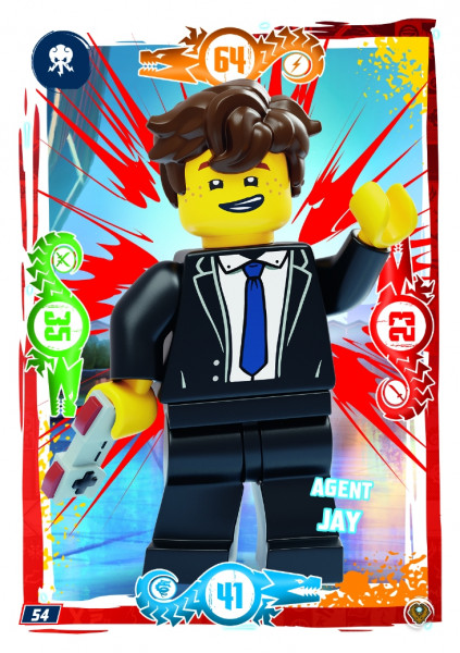 Nummer 054 I Agent Jay I LEGO Ninjago TCG 9 Next Level