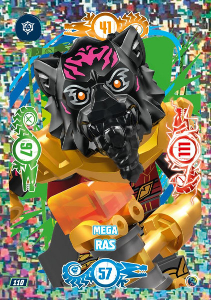 Nummer 110 I Mega Ras I LEGO Ninjago TCG 9