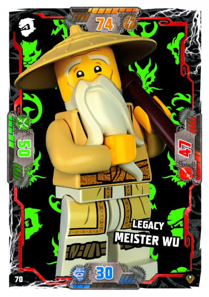 Nummer 070 I Legacy Meister Wu I LEGO Ninjago TCG 9 Next Level