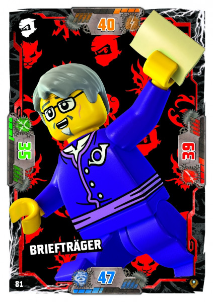 Nummer 081 I Briefträger I LEGO Ninjago TCG 9 Next Level